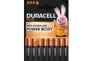 DURACELL PLUS AAA PACK 8