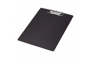 PVC BLACK CLIPBOARD SINGLE