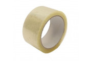 CLEAR PACKING TAPE  (6 ROLLS) LOW NOISE 48mm X 66M