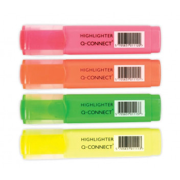 KF01116 - HIGHLIGHTERS WALLET 4 ASSORTED