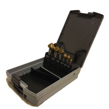 HSS 6PC TIN COUNTERSINK SET