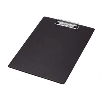 PVC BLACK CLIPBOARD SINGLE
