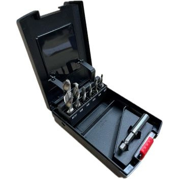 HSS COMBI DRILL & TAP SET M3 - M10 PLUS BIT HOLDER